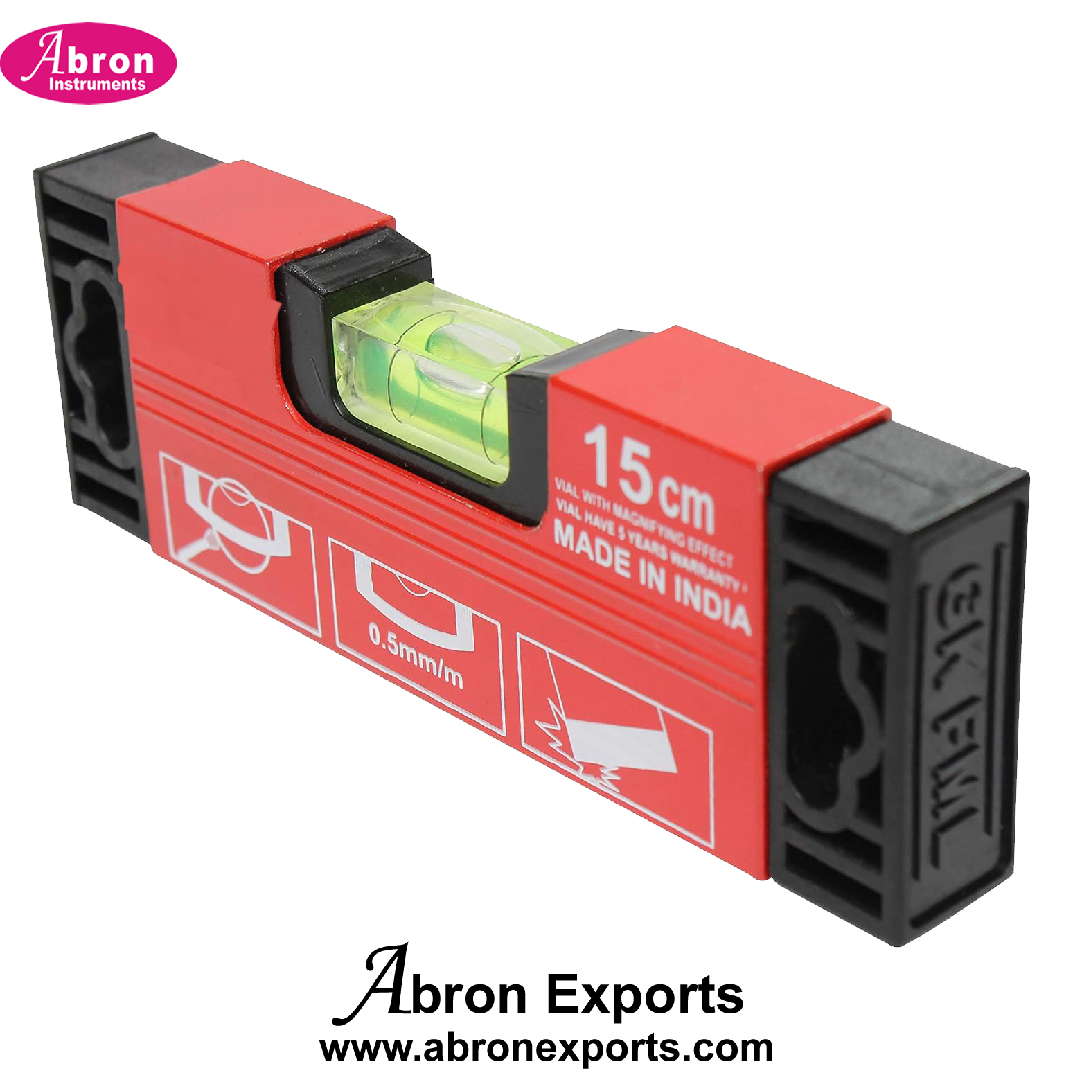 Spirit Level Plastic 150mm 6 inch Long Special 10pc Abron AP-919PS6 
